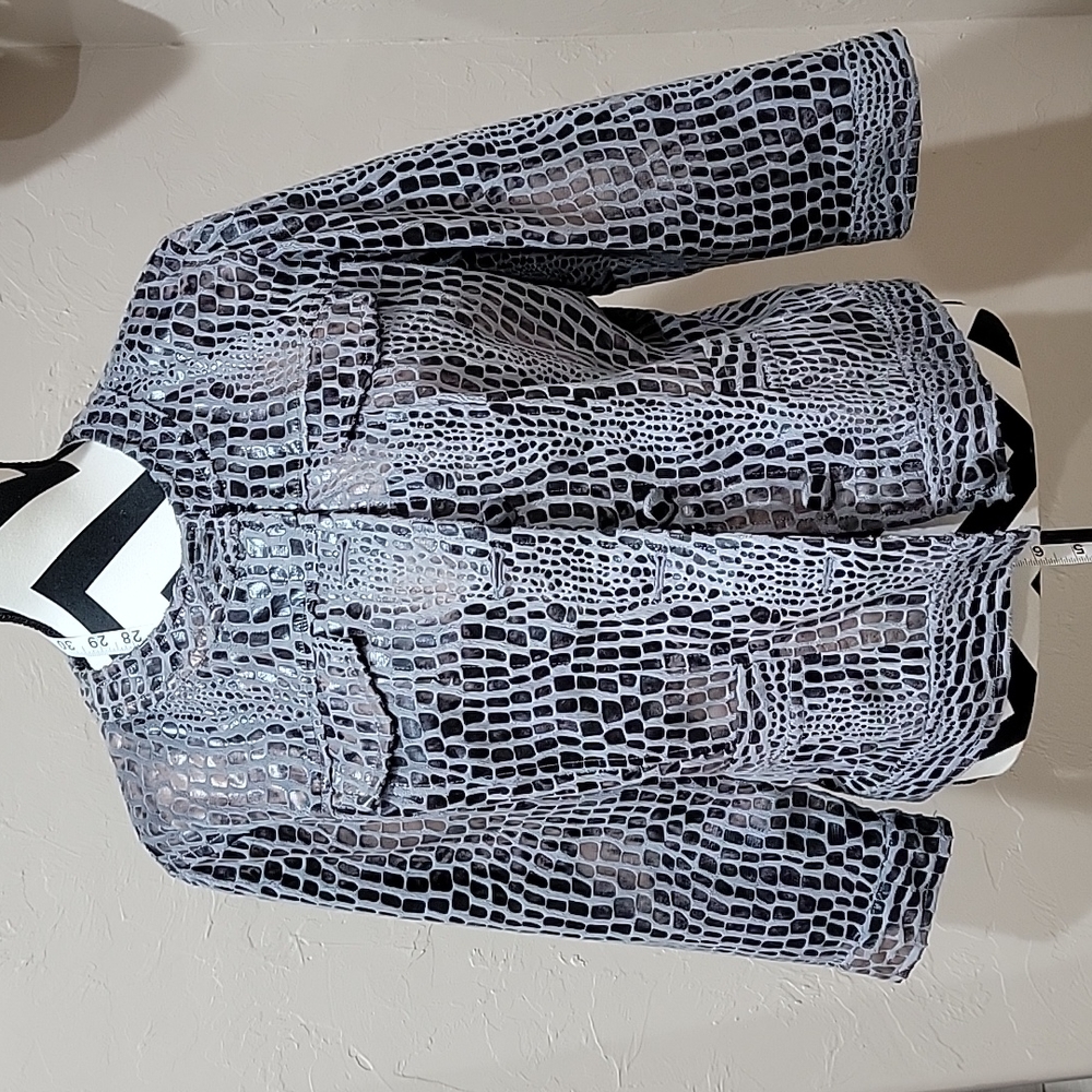 Ruby Rd. animal print jacket